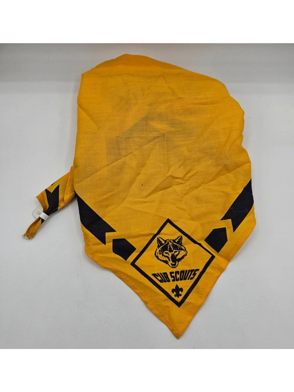 Cub Scouts Wolf Yellow Neckerchief BSA Boy Scouts of America